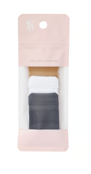 Extensores de brasier Victoria Secret con ganchos y ojales 3